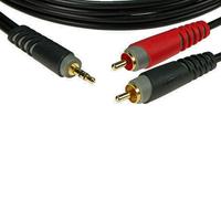 KLOTZ AIS GmbH AY7-0200 audio kabel 2 m 3.5mm 2 x RCA Zwart - thumbnail