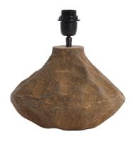 Light & Living Tafellamp 'Marzoka' 29cm, kleur Antiek Bruin (excl. kap) - thumbnail