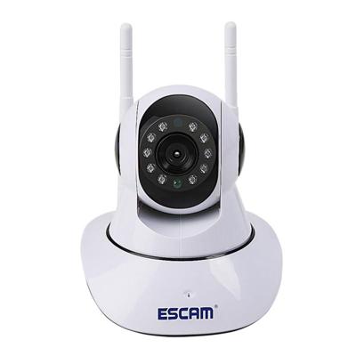 ESCAM G02 720P 1/ 4 inch PTZ WiFi IP-Camera de opsporing van de motie van de steun / Night Vision IR afstand: 8m(White)