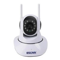 ESCAM G02 720P 1/ 4 inch PTZ WiFi IP-Camera de opsporing van de motie van de steun / Night Vision IR afstand: 8m(White) - thumbnail