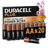 Duracell Plus Power Boost AA batterij (penlite) 1.5 V 20 stuk(s) - thumbnail