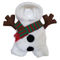 Croci Honden Jurk Xmas Sneeuwpop - thumbnail