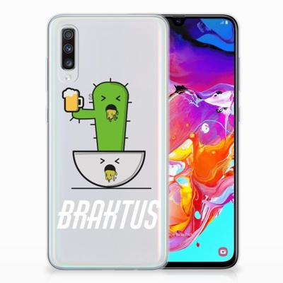 Samsung Galaxy A70 Telefoonhoesje met Naam Braktus