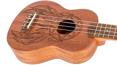 Flight Natural Series NUS350 Dreamcatcher sopraan ukelele met gigbag