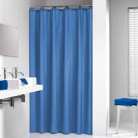 Douchegordijn Sealskin Madeira 100% Polyester 180x200 Blauw - thumbnail
