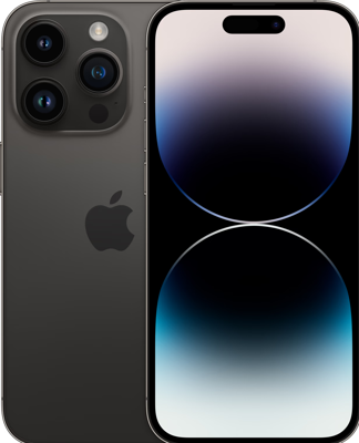 Apple iPhone 14 Pro 15,5 cm (6.1") Dual SIM iOS 17 5G 128 GB Zwart