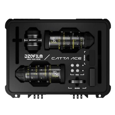 DZOFilm Catta ACE Bundles 18-35/70-135 T2.9 - PL/EF mount (zwart) DZOFilm Catta ACE Bundles 18-35/70-135 T2.9 - PL/EF mount (zwart)