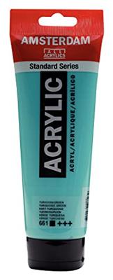Royal Talens Amsterdam Standard Series Acrylverf Tube 250 ml - Turkooisgroen 661