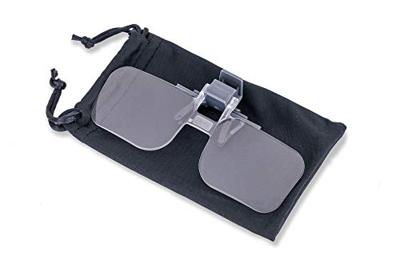 Carson loepbril 2x (+4.00 dioptrie) clip-on en flip-up