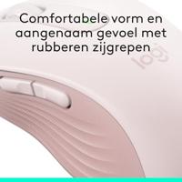 Logitech Signature M650 L Muis Radiografisch, Bluetooth Maat: L Optisch Roze 5 Toetsen 4000 dpi - thumbnail