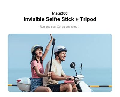 Insta360 2-in-1 Invisible selfie stick en Tripod zwart - thumbnail