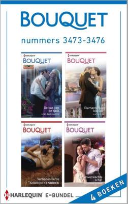 Bouquet e-bundel nummers 3473-3476 (4-in-1) - Lynn Raye Harris, Lucy Ellis, Sharon Kendrick, Catharine George - ebook