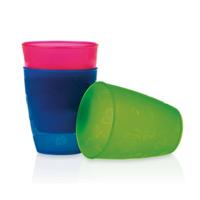 Nuby Open drinkbeker set 3 stuks 300 ml 12m+ - thumbnail