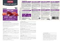 ANIMONDA GranCarno Original Adult Rundvlees met lamsvlees - nat hondenvoer - 800 g - thumbnail