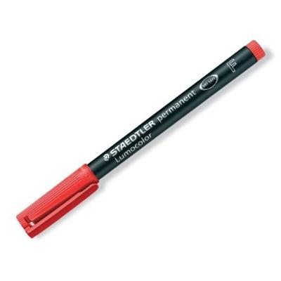 Permanente markeerstift Staedtler Lumocolor 318-2 F Rood (10 Stuks) Permanente markeerstift Staedtler Lumocolor 318-2 F Rood (10 Stuks)