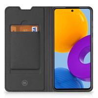 Bookcase Samsung Galaxy M52 Pink Purple Paint - thumbnail