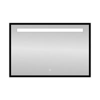 Best Design Spiegel Black Miracle 100x80 cm LED Verlichting Mat Zwart - thumbnail