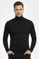 Heren Thermo Colshirt - Lange mouwen - Warm thermoshirt hoge hals - thumbnail
