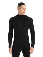 Icebreaker 260 Tech LS Half Zip Thermoshirt Heren Black S - thumbnail
