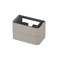 INK - Afgeronde Onderkast Gelakt 2 Laden Softclose Tbv Grepen - 800x450x520 Mm - Mat Kasjmier Grijs - thumbnail