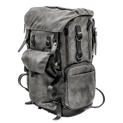 Wotancraft Commander Backpack Charcoal Black Wotancraft Commander Backpack Charcoal Black
