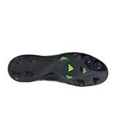 adidas Copa Pure III Elite Veterloze Gras Voetbalschoenen (FG) Zwart Donkergrijs Groen - thumbnail