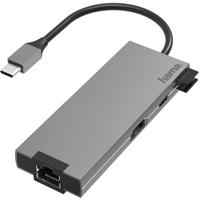 Hama USB-C dockingstation Geschikt voor merk (dockingstation): Universeel Incl. laadfunctie, USB-C Power Delivery - thumbnail