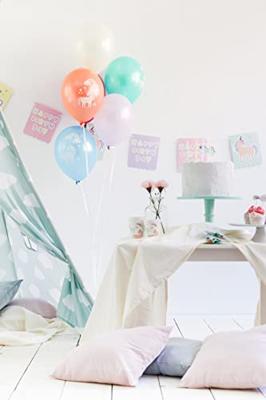 Eenhoorn Regenboog Bekers Set (6st)