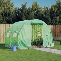 VidaXL Tuinkas met stalen frame 6 m² 3x2x2 m - thumbnail