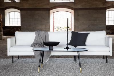 Nohr 3-zits Bank 'Bladimir' kleur Off White