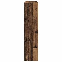 Boekenkast/kamerscherm 105x24x102 cm oud houtkleurig - thumbnail