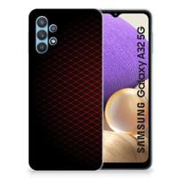 Samsung Galaxy A32 5G | TPU bumper | Geruit Rood - thumbnail