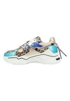 DWRS Jupiter Leopard J5554C-75-8353 Beige / Blauw-40 maat 40 - thumbnail