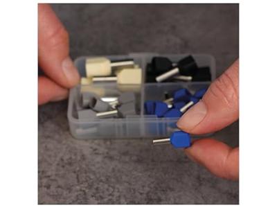 Quadrios 2010C395 Assortiment adereindhulzen 2.5 mm², 4 mm², 6 mm², 10 mm² Deels geïsoleerd 36 stuk(s) Quadrios 2010C395 Assortiment adereindhulzen 2.5 mm², 4 mm², 6 mm², 10 mm² Deels geïsoleerd 36 stuk(s)