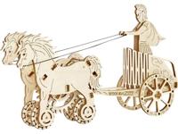 Romeinse strijdwagen hout Wooden City - thumbnail