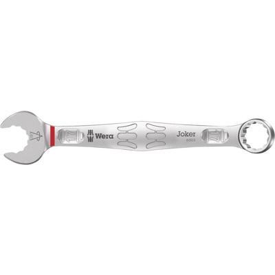 Wera Ring-steeksleutel | SW 17 mm lengte 190 mm | model A | gelegeerd gereedschapsstaal | 1 stuk - 05020208001 05020208001