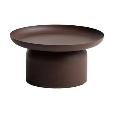 Kave Home Arcola salontafel Ø70 cm Bruin