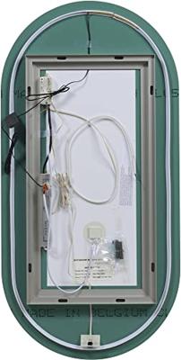 Ben Clip spiegel ovaal met verlichting en anti-condens 50x100 cm