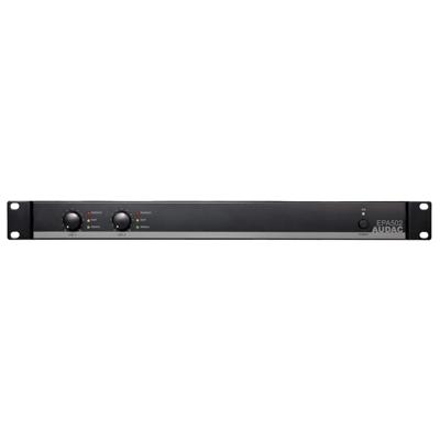 Audac EPA502 2-kanaals versterker 2x 500W