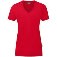 JAKO C6120D T-Shirt Organic Dames - Rood - 38 - thumbnail