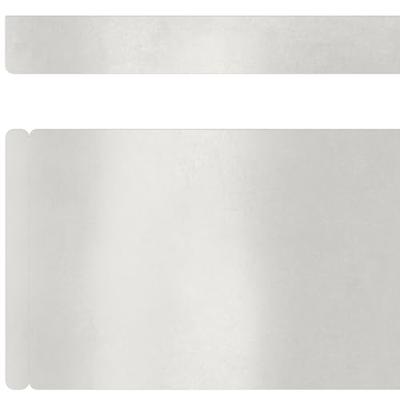 Tuin Grasperkafwerking Zilver 450 x 10 cm Roestvrij staal