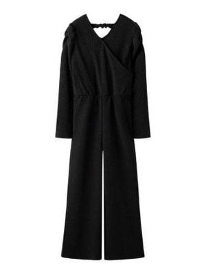 Name it winter jumpsuit meisjes - zwart - lange mouw - NkfRoka