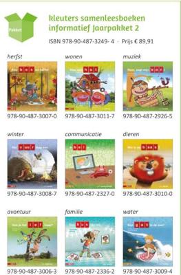 Pakket Kleuters samenleesboeken Jaarpakket 2 - Paperback (9789048732494)