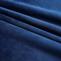 Gordijnen verduisterend 2 st met haken 140x175 cm fluweel blauw - thumbnail