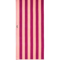 Cawö Cawo Beach Tropical Streifen Strandlaken 80x180 sunset - thumbnail