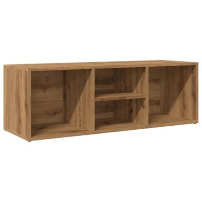 Schoenenopbergbank 105x35x35 cm bewerkt hout artisanaal eiken Schoenenopbergbank 105x35x35 cm bewerkt hout artisanaal eiken