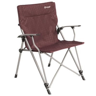 Outwell Kampeerstoel Goya staal bordeauxrood