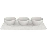 Villeroy & Boch Manufacture Rock Blanc Serveer set 4 delig - thumbnail