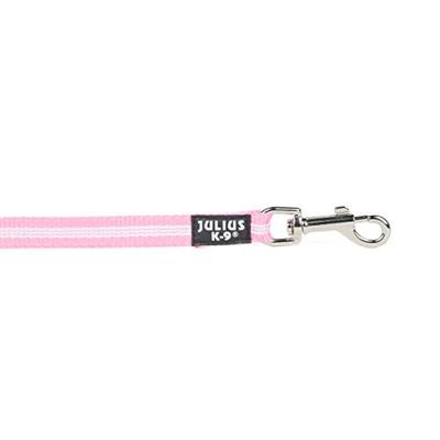 IDC® nylon lijn - met handvat - verstelbaar - 19 mm x 1.8 m - Roze