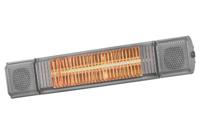 Elektrische terrasverwarmer Heat and Beat Grijs Eurom - Eurom - thumbnail